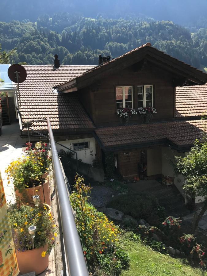 Ferienwohnung Stalden Lütschenthal Buitenkant foto