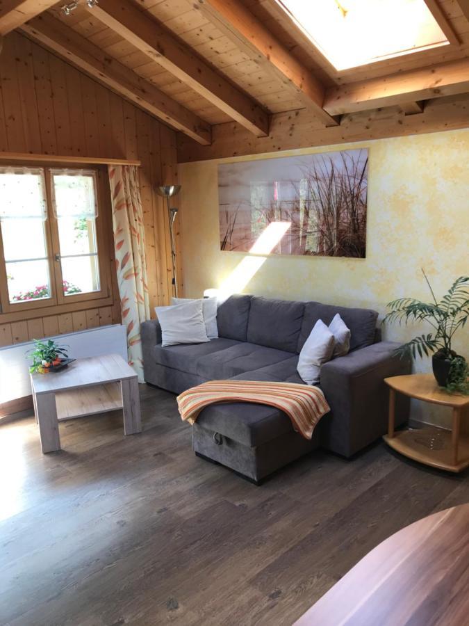 Ferienwohnung Stalden Lütschenthal Buitenkant foto