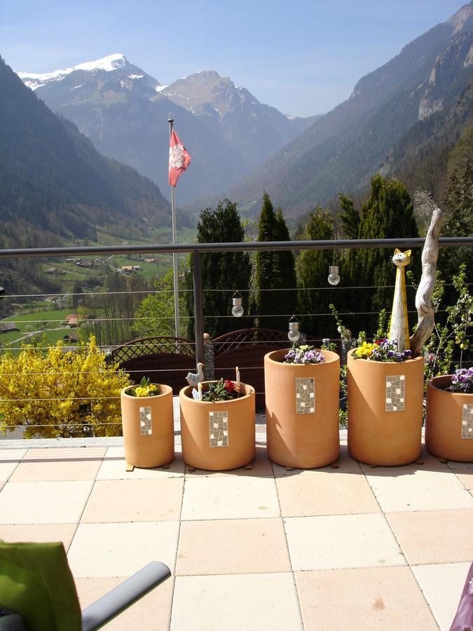 Ferienwohnung Stalden Lütschenthal Buitenkant foto