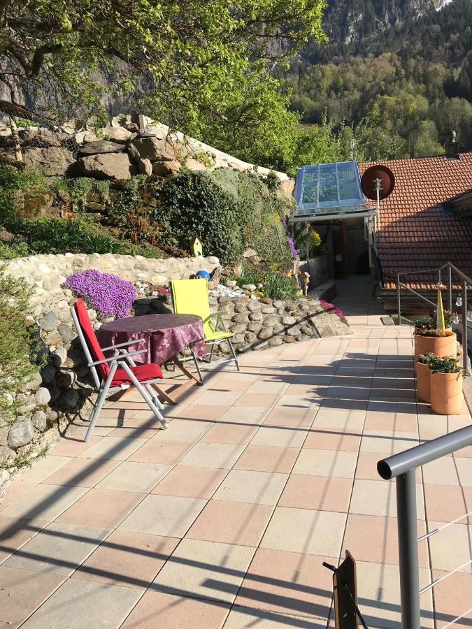 Ferienwohnung Stalden Lütschenthal Buitenkant foto